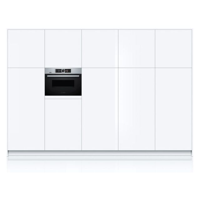 Bosch CMG656BS6B, Built-in compact oven with microwave function