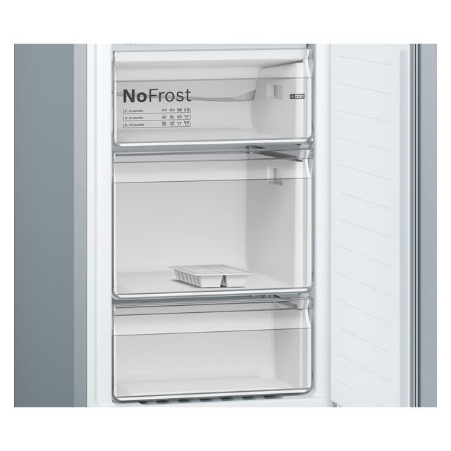 Bosch KGN34NLEAG, Free-standing fridge-freezer with freezer at bottom
