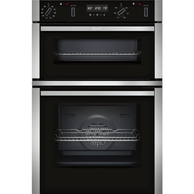 Neff U2ACM7HN0B, Built-in double oven
