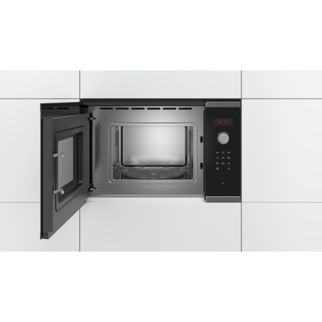Bosch BFL523MS0B, Built-in microwave oven