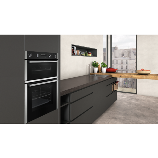Neff U2ACM7HN0B, Built-in double oven
