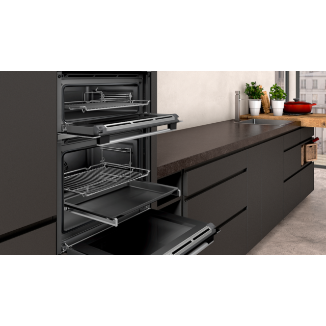 Neff U2ACM7HN0B, Built-in double oven