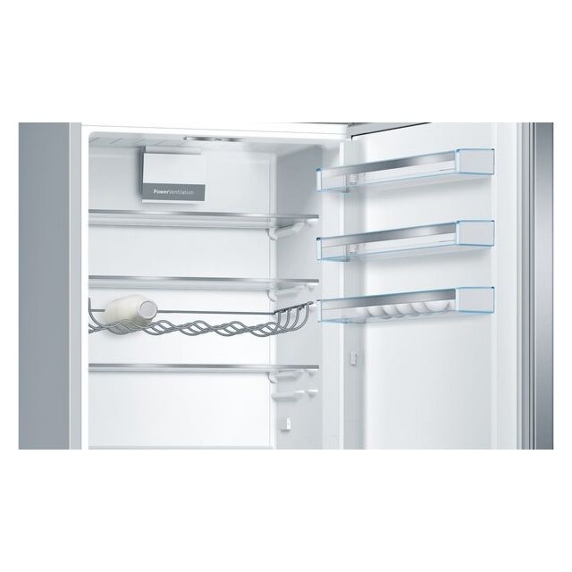 Bosch KGE49AICAG, Free-standing fridge-freezer with freezer at bottom