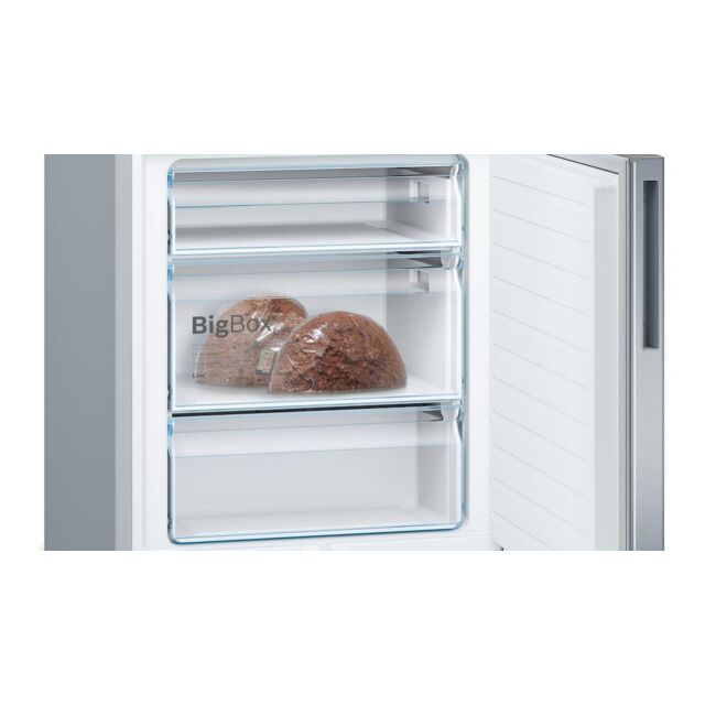 Bosch KGE49AICAG, Free-standing fridge-freezer with freezer at bottom