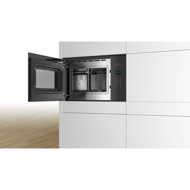 Bosch BFL553MB0B, Built-in microwave oven