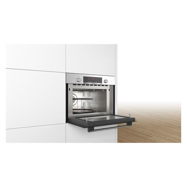 Bosch CMA583MS0B, Built-in microwave oven with hot air