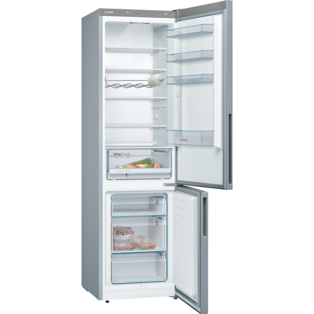 Bosch KGV39VLEAG, Free-standing fridge-freezer with freezer at bottom