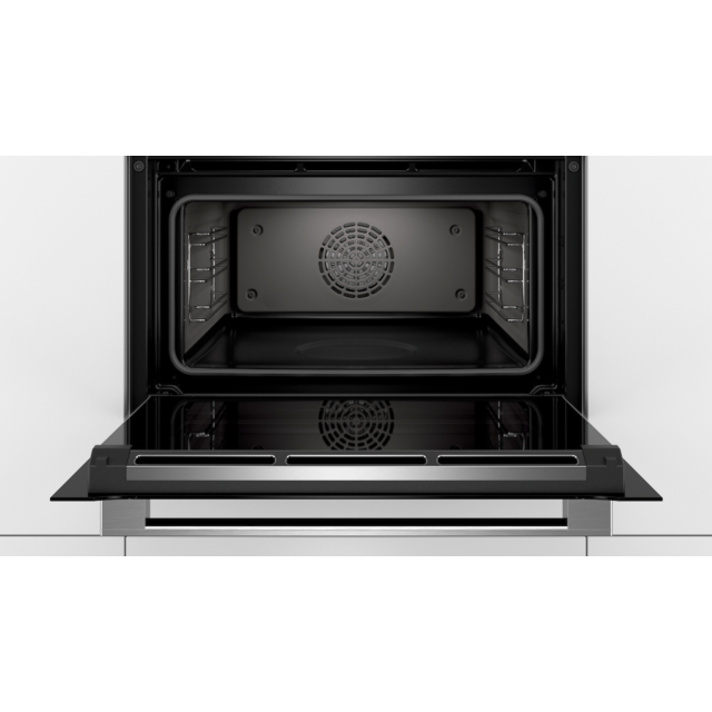 Bosch CSG656BS7B, Built-in compact oven with steam function