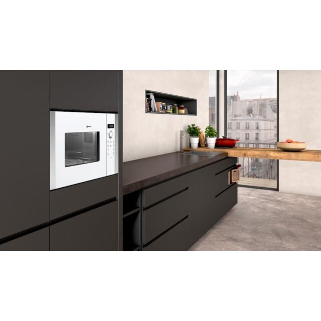 Neff HLAWD53W0B, Built-in microwave oven