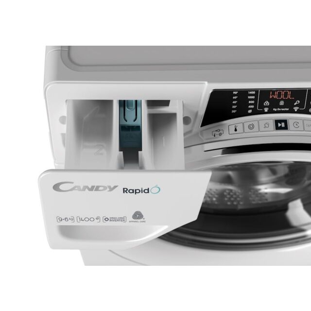 Candy ROW4964DWMCE Rapido Washer Dryer 9+6kg 1400rpm