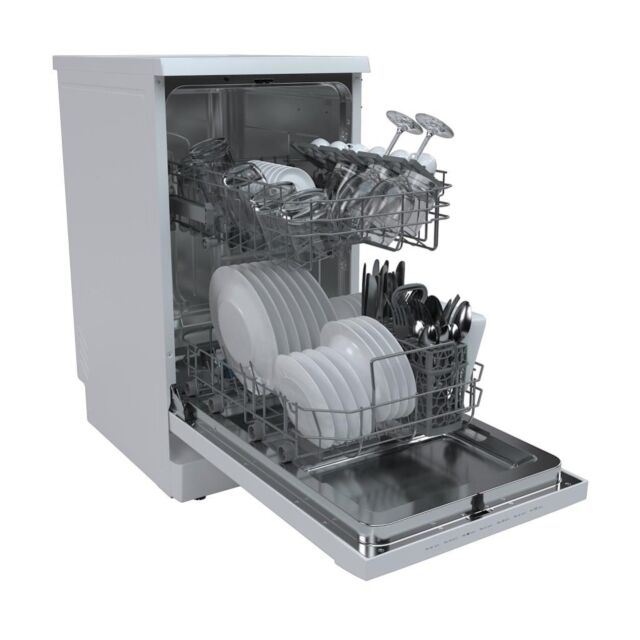 Hoover HDPH 2D1049W Free-Standing Slimline Dishwasher With WiFi