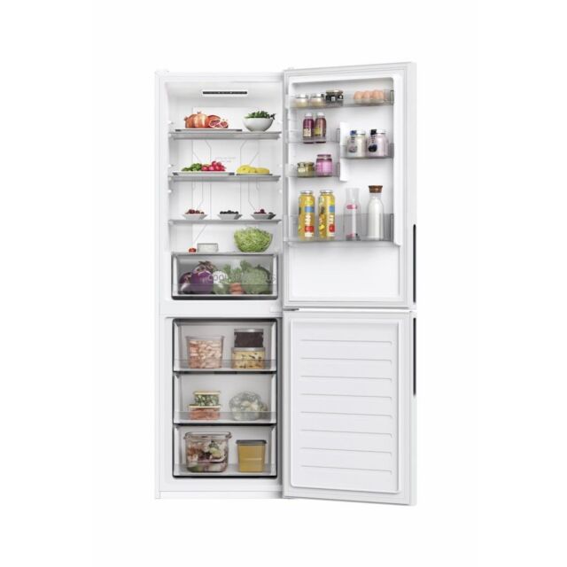 Hoover HOCE4T618EWK Freestanding Fridge Freezer