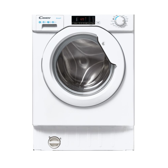 Candy CBW 48D1W4-80 8kg Integrated Washing Machine with B Energy Rating - White