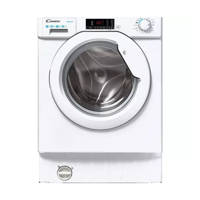 Candy CBW 49D1W4-80 9kg Integrated Washing Machine with B Energy Rating - White