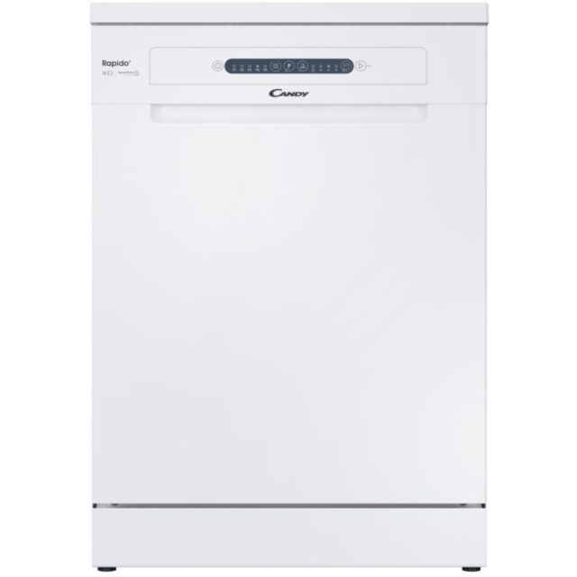 Candy CF3C9E0W-80 Candy Rapido 13 Place Setting Dishwasher - White