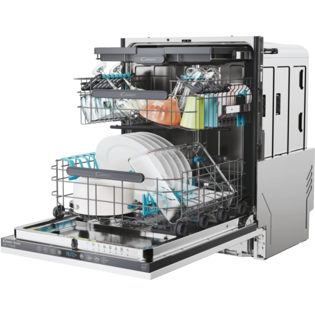 Candy CI6C4F1PMW-80 60cm Built-In 16 Place Setting Dishwasher