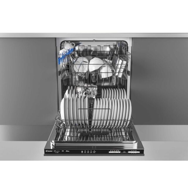 Candy CRIN 1L380PB-80 60cm Integrated Electronic Dishwasher