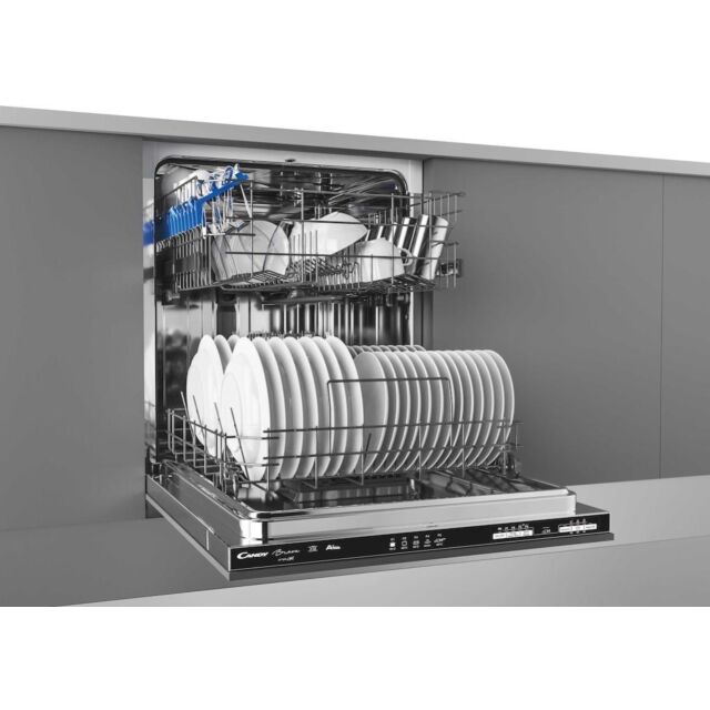 Candy CRIN 1L380PB-80 60cm Integrated Electronic Dishwasher