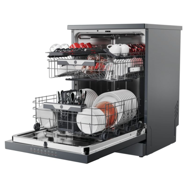 Hoover HF 5C7F0A-80 Freestanding Dishwasher