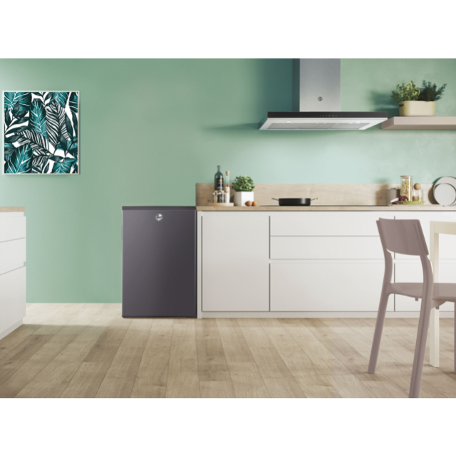 Hoover HOUQS 58ESK Undercounter Freezer - Silver