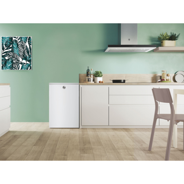 Hoover HOUQS 58EWK Undercounter Freezer - White