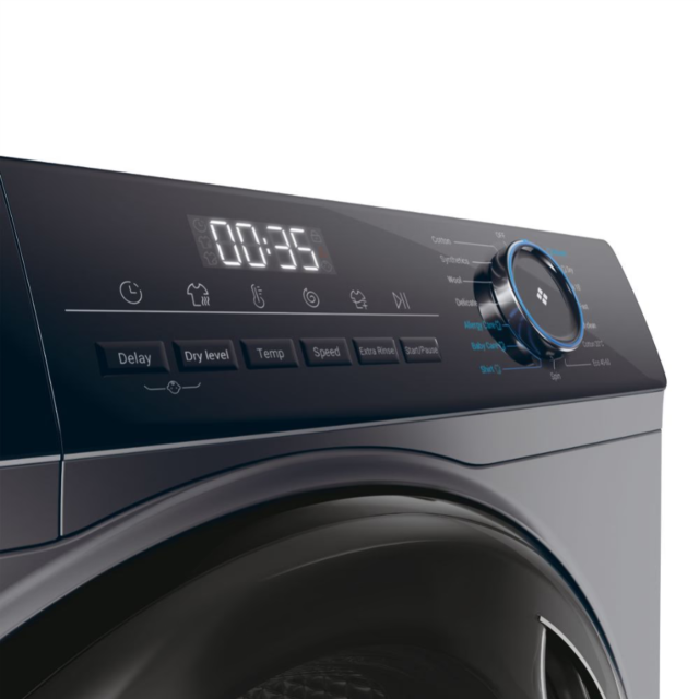 Haier HWD100-B14939S8 I Pro Series 3 10/6kg Washer Dryer - Graphite