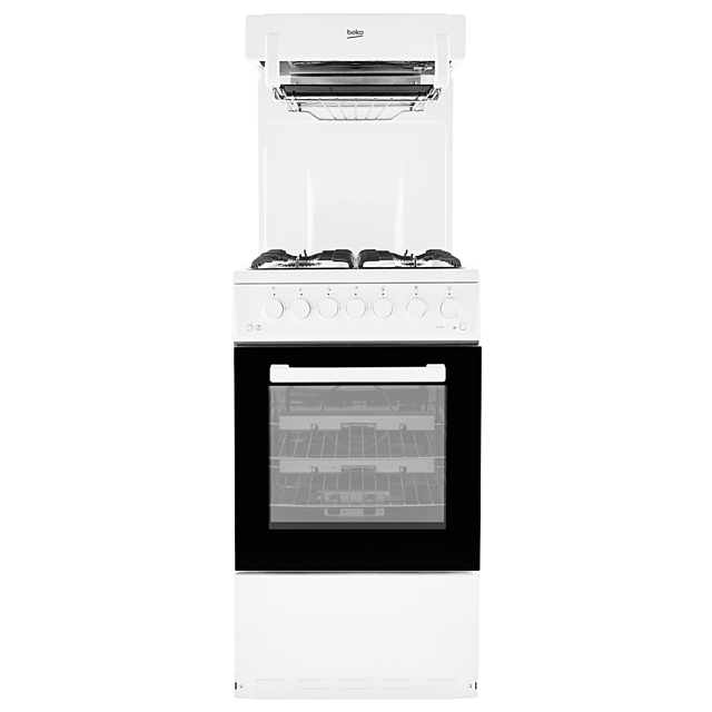 Beko KA52NEW Freestanding Gas Single Oven Cooker - White