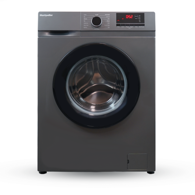 Montpellier MDAWM1014S 10kg 1400rpm Washing Machine - Silver