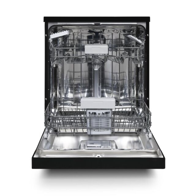 Montpellier MDWD1464K 60cm 14 Please Setting Freestanding Dishwasher - Black