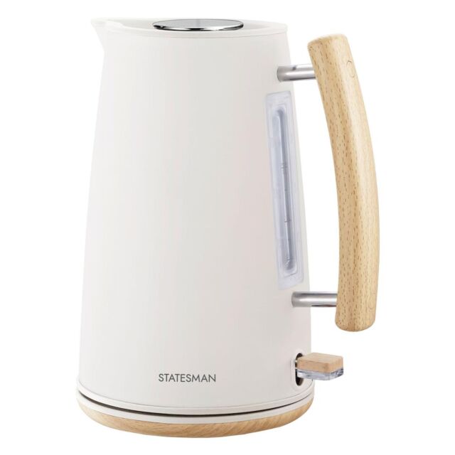 Statesman SKK00153CR 1.7L Scandi Kettle - Cream