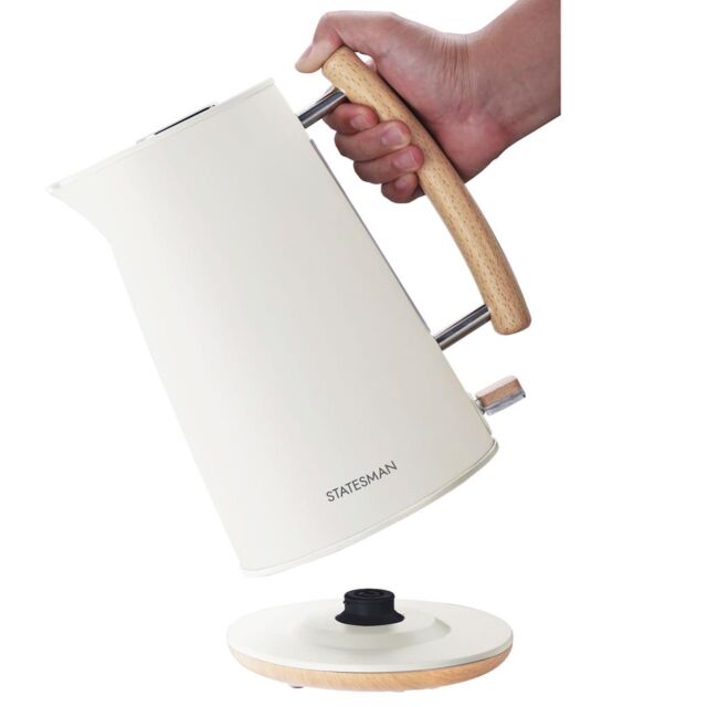 Statesman SKK00153CR 1.7L Scandi Kettle - Cream