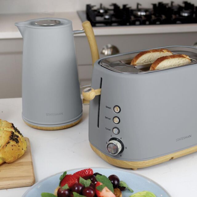 Statesman SKK00153GY 1.7L Scandi Kettle - Grey