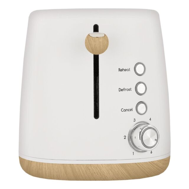 Statesman SKT05090CR 2 Slice Scandi Toaster - Cream