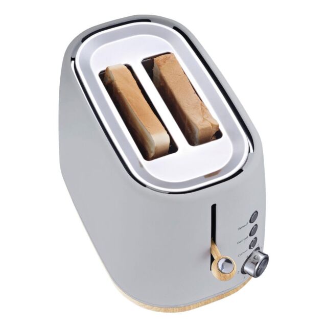 Statesman SKT05090GY 2 Slice Scandi Toaster - Grey