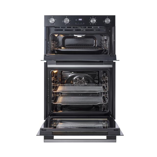 Midea MBOD70M30D0-BK Multifunction Built-In Double Oven - Black - AA Rated