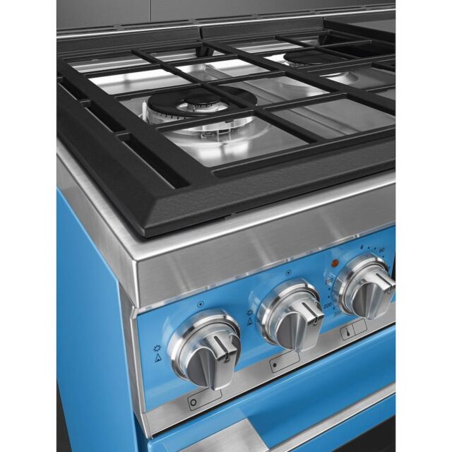 Smeg CPF120IGMPT 120cm Portofino Dual Fuel Range Cooker, Turquoise