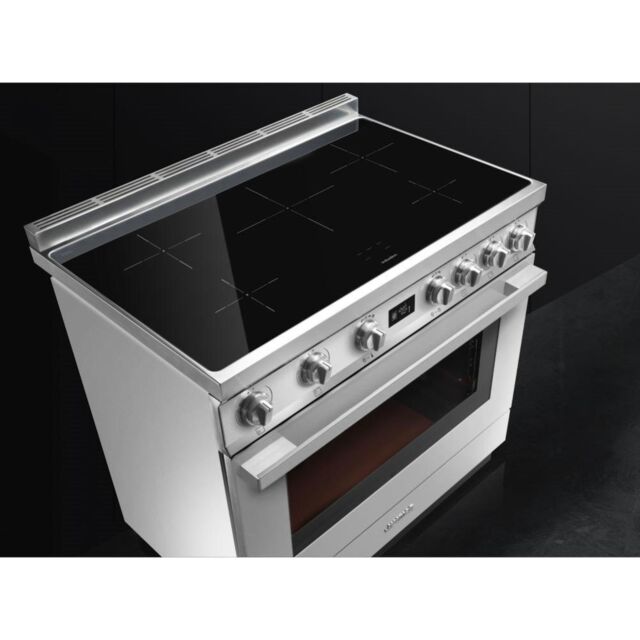 Smeg CPF9IPX 90cm Portofino Electric Range Cooker, Stainless Steel