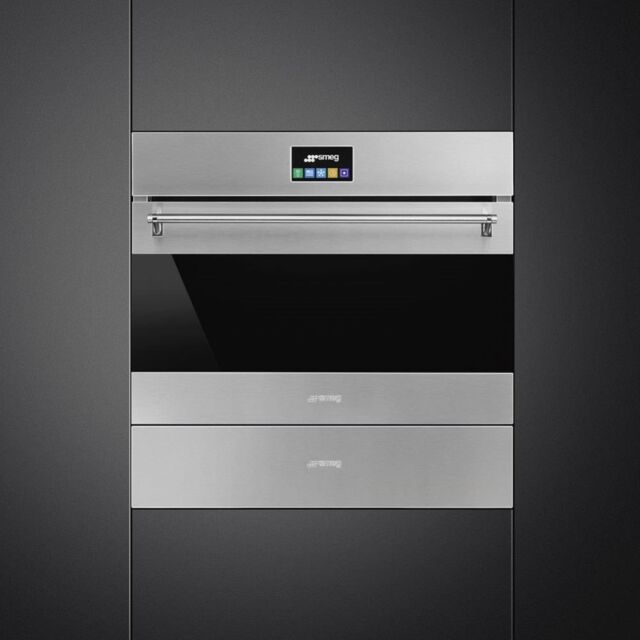 Smeg CPV315X 15cm Height Classic Vacuum Drawer, Stainless Steel