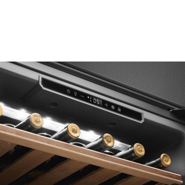 Smeg CVI321X3 45cm Height Classic Wine Cooler with Reversible Hinge, Stainless Steel