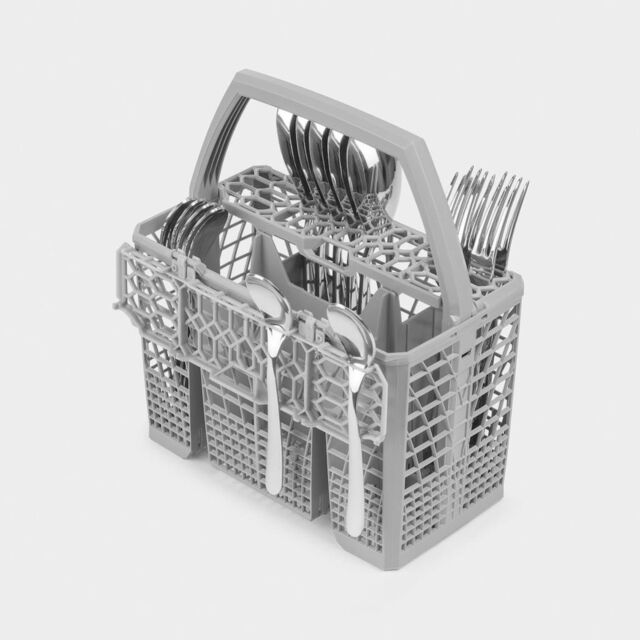 Smeg DI323BL Built-In Dishwasher, Silver