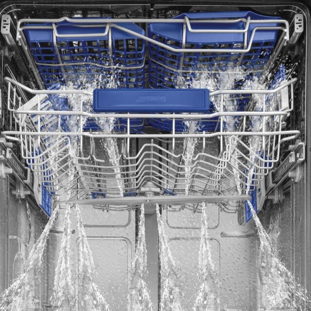Smeg DI323BL Built-In Dishwasher, Silver