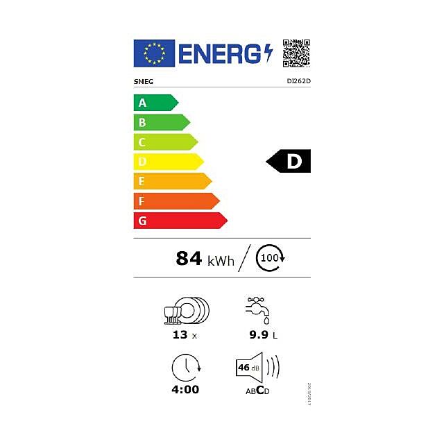 Smeg DI262D 60cm Fully Integrated Dishwasher