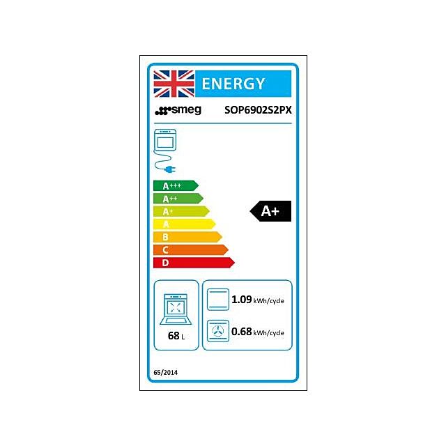 Smeg SOP6902S2PX 60cm Victoria Pyrolytic SteamOne Single Oven, Stainless Steel