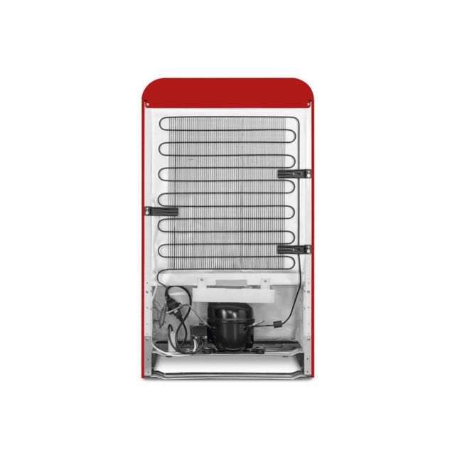 Smeg FAB10LRD5 55cm Fridge with Icebox Left Hand Hinge, Red