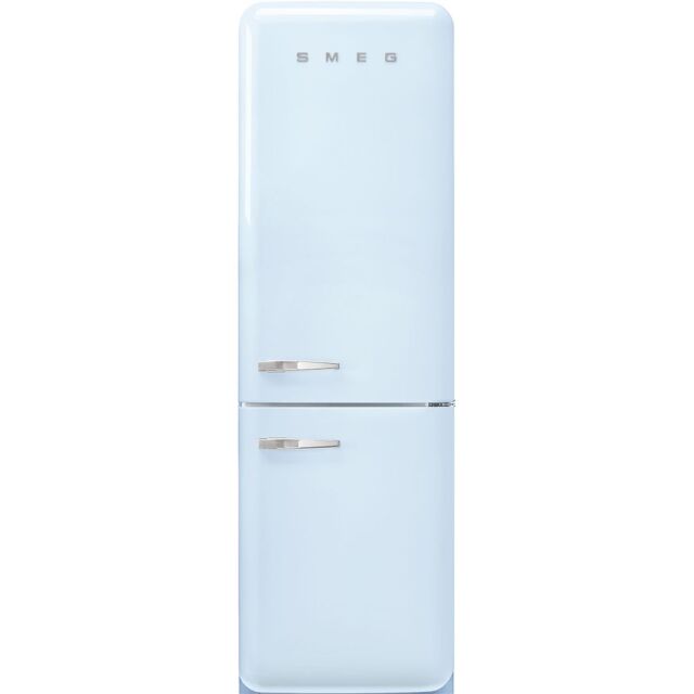 Smeg FAB32RPB5UK 60cm 50s Style Right Hand Hinge Fridge Freezer, Pastel Blue