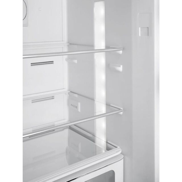 Smeg FAB32RPG5UK 60cm 50s Style Right Hand Hinge Fridge Freezer, Pastel Green