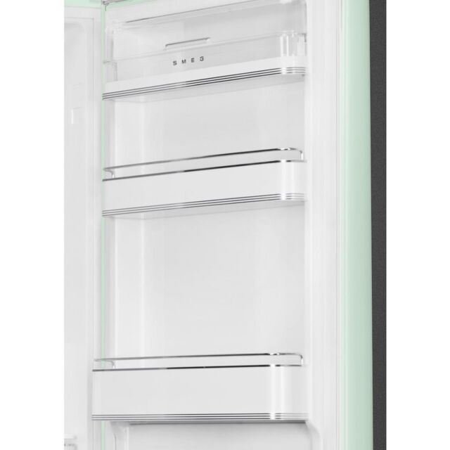 Smeg FAB32RPG5UK 60cm 50s Style Right Hand Hinge Fridge Freezer, Pastel Green