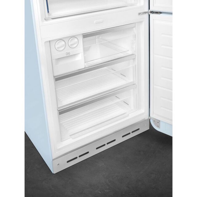 Smeg FAB38RPB5 70cm 50s Style Right Hand Hinge Fridge Freezer, Pastel Blue