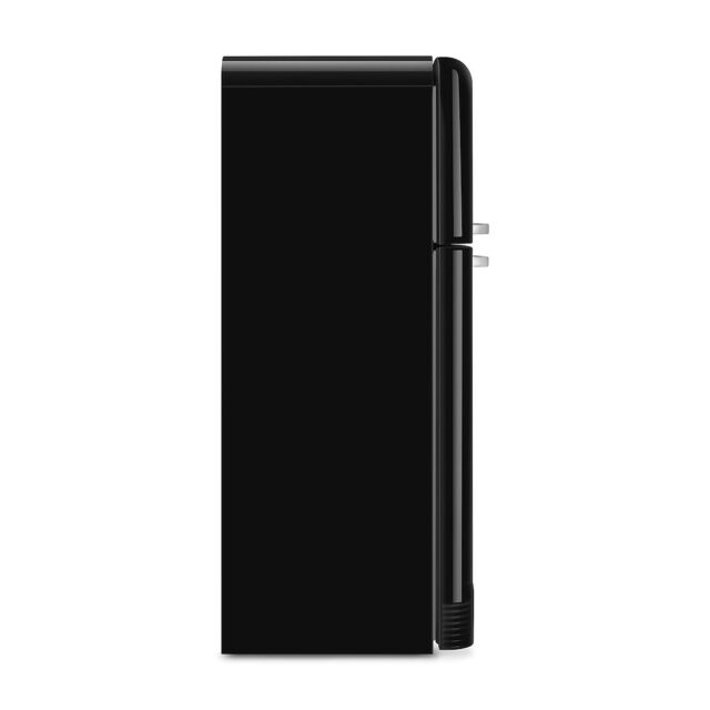 Smeg FAB50RBL5 80.4cm 50s Style Right Hand Hinge Fridge Freezer, Black