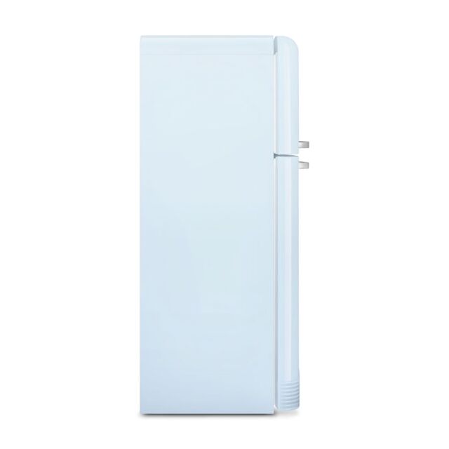 Smeg FAB50RPB5 80.4cm 50s Style Right Hand Hinge Fridge Freezer, Pastel Blue